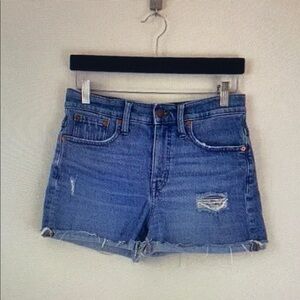 Blue Denim Women's Shorts